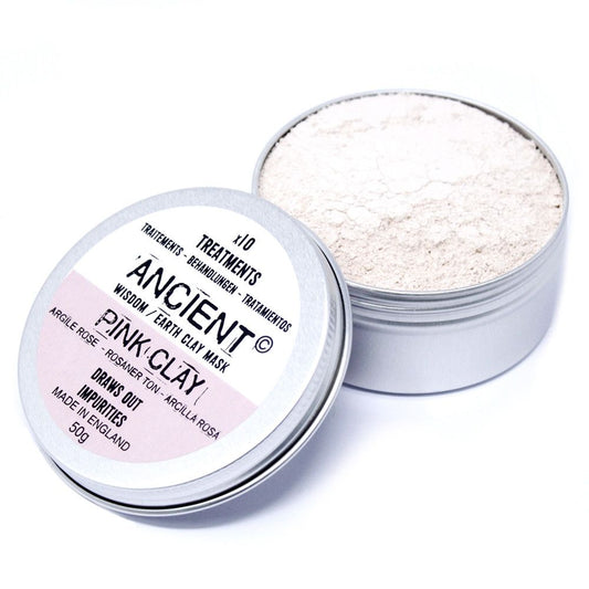 Rosé Kaolin Ton Maske – Sanfte Reinigung für normale bis sensible Haut (75g)