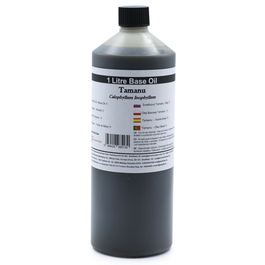 Reines Tamanu-Öl aus Calophyllum Inophyllum – 1 Liter
