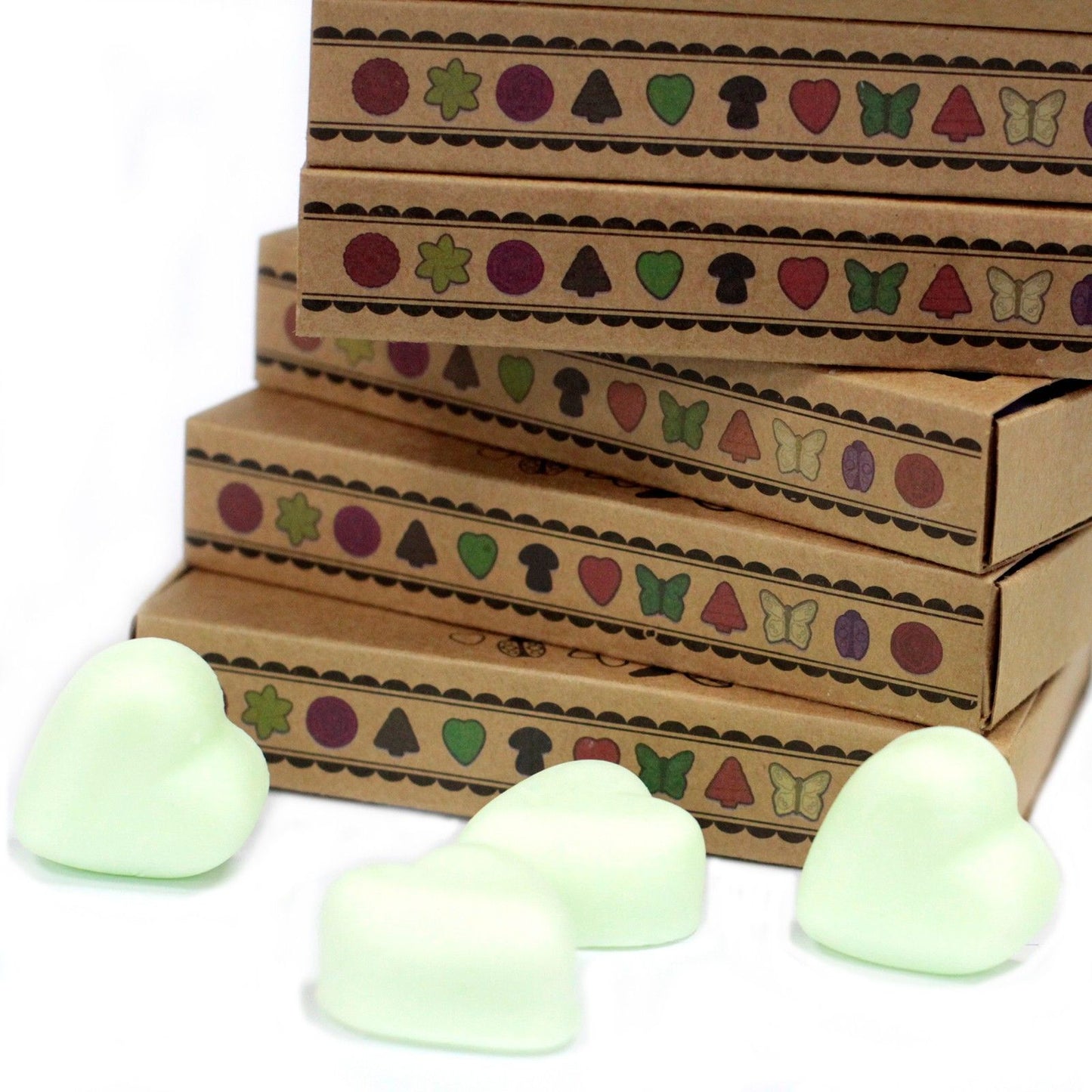 Geschenkset Duftwachs ‚Frische Minze & Menthol‘ – 6 Stück