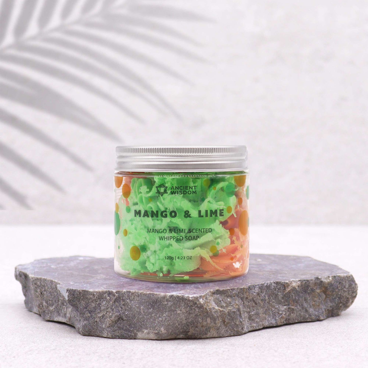 Cremige Schlagseife Mango-Limette – 120g sanftes Peeling & Schaumbad