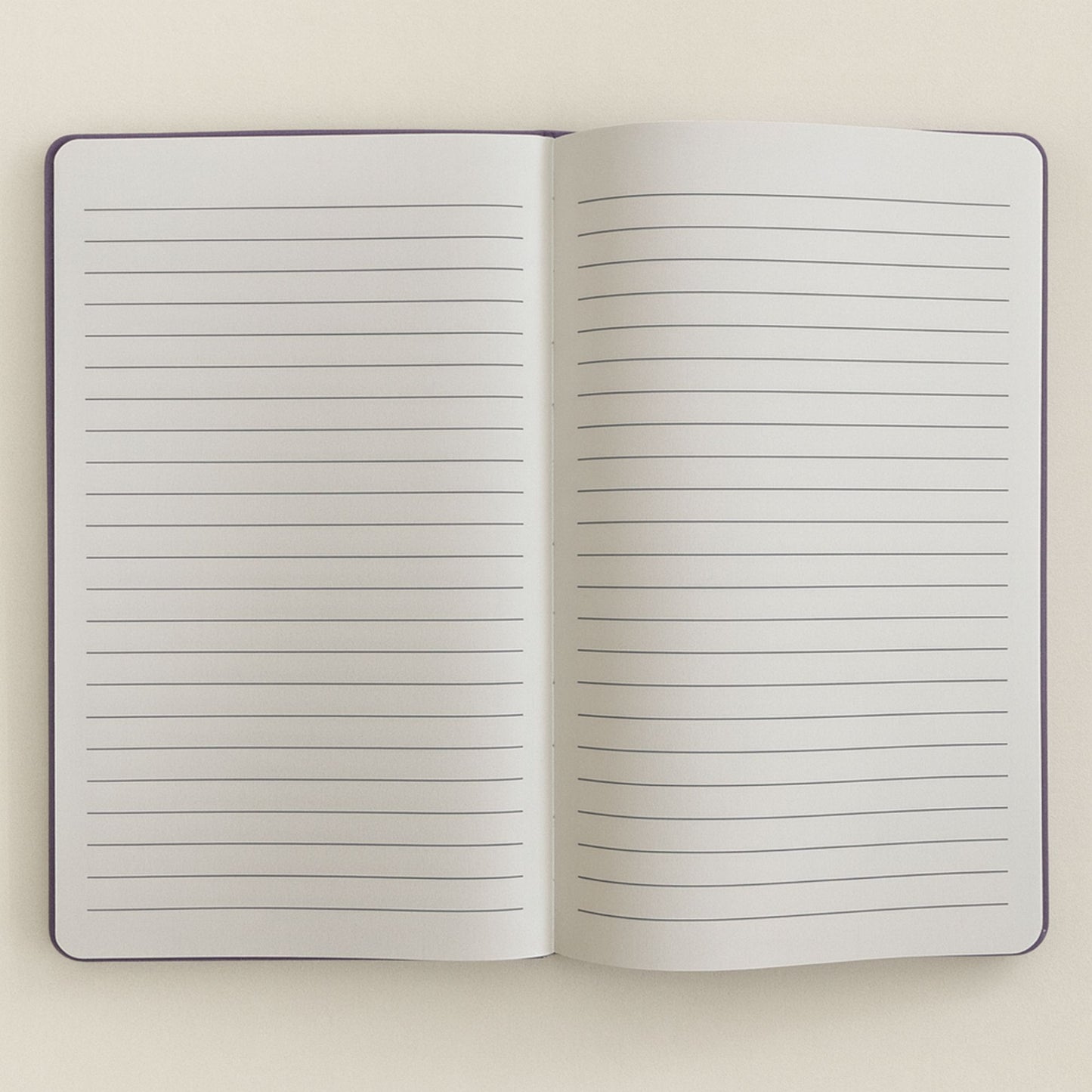Notizbuch 'Believe in Yourself' in samtigem Lavendel-Velvet – 80 Seiten