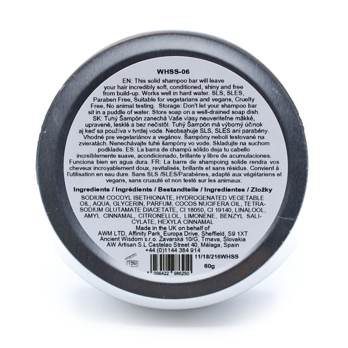 Feste Shampoo Bar Tropische Papaya – 60g für seidig-weiches Haar