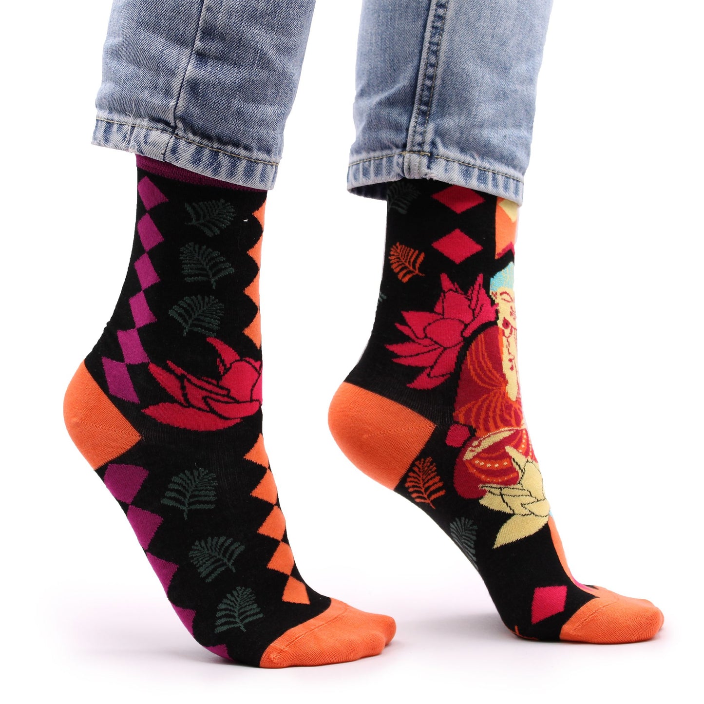 Buddha & Lotus Socken aus Bambusviskose - Gr. 36-40