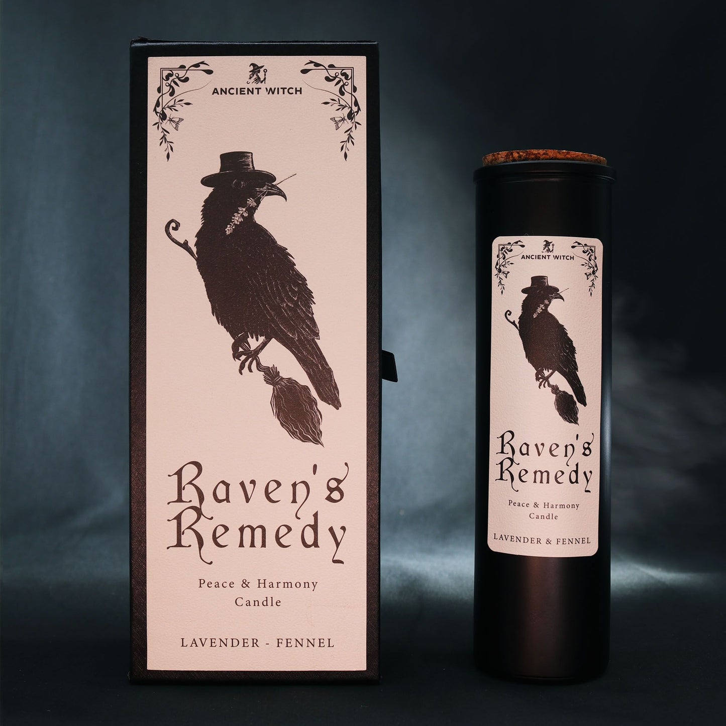 Raven's Remedy Ritualkerze – Lavendel & Fenchel für Harmonie