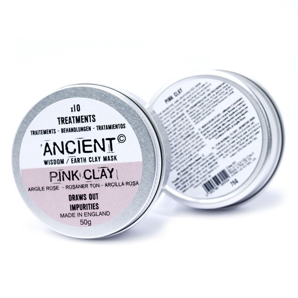 Rosé Kaolin Ton Maske – Sanfte Reinigung für normale bis sensible Haut (75g)