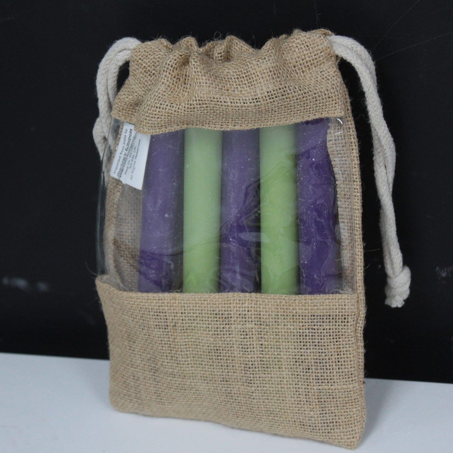 Jutebeutel mit Sichtfenster 25x16 cm – Nachhaltige Präsentationsverpackung