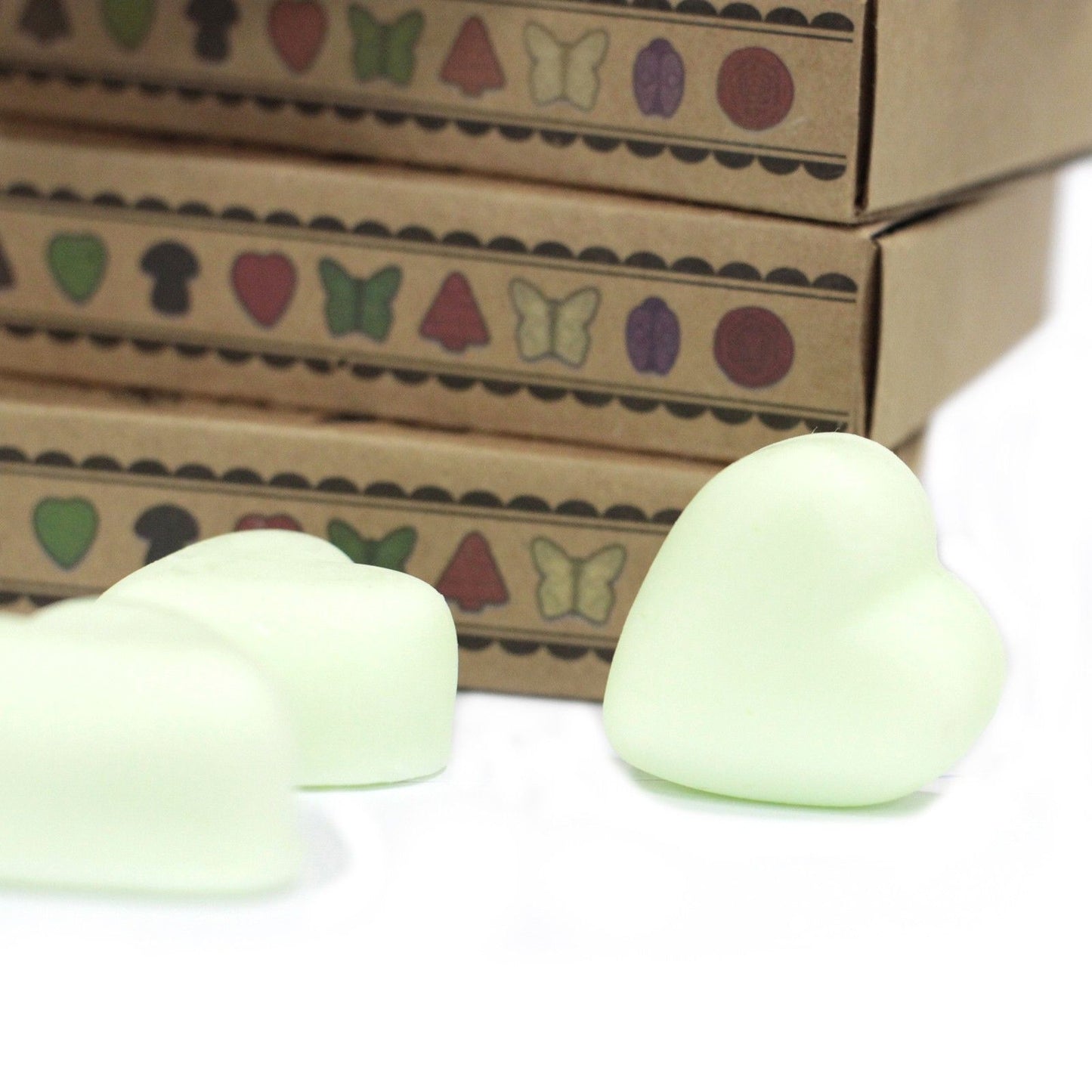 Geschenkset Duftwachs ‚Frische Minze & Menthol‘ – 6 Stück