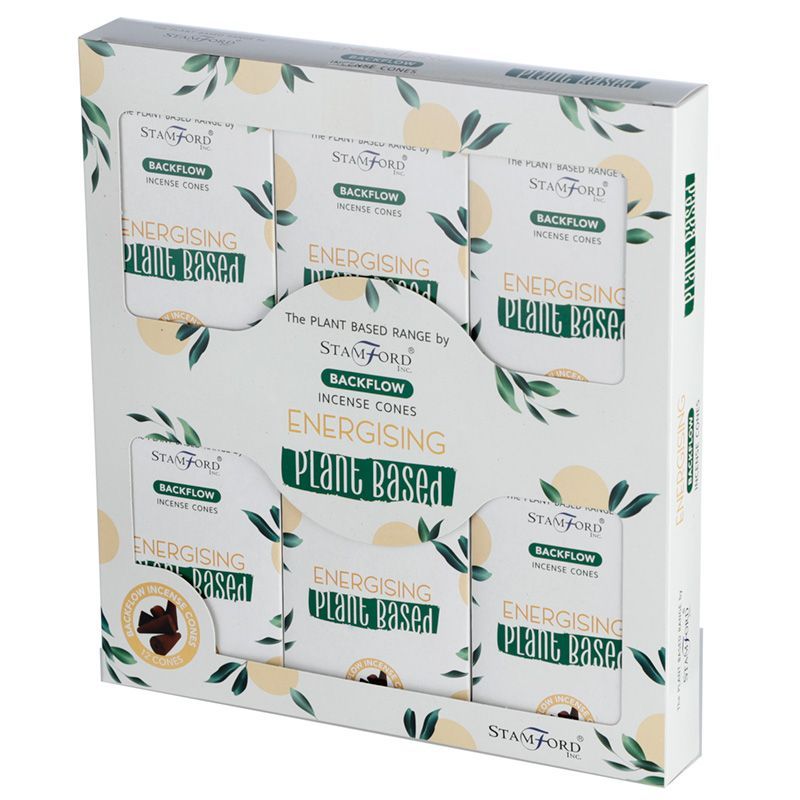 Stamford Kräuter-Energie Räucherkegel für Rückfluss-Brenner (12 Stück)