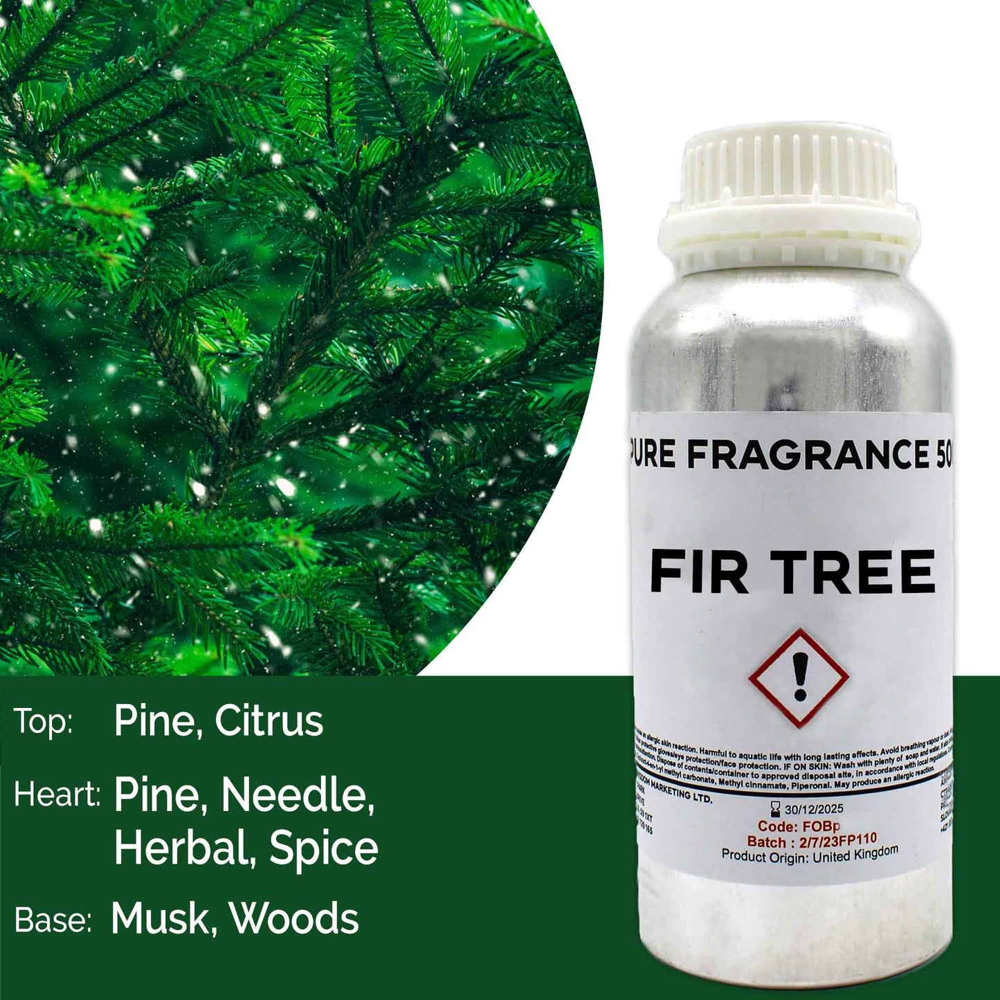 Reines Tannenduftöl - Natürliche Wald-Frische für Ihr Zuhause, 500 ml
