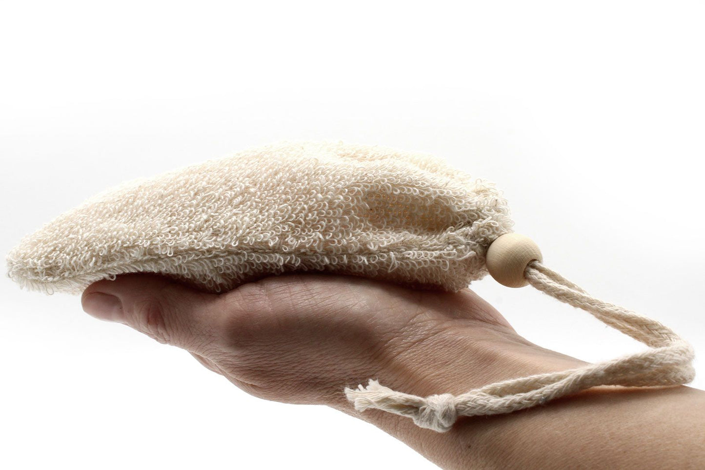 Peelingbeutel aus natürlicher Ramie – Sanfte Exfoliation für weiche Haut