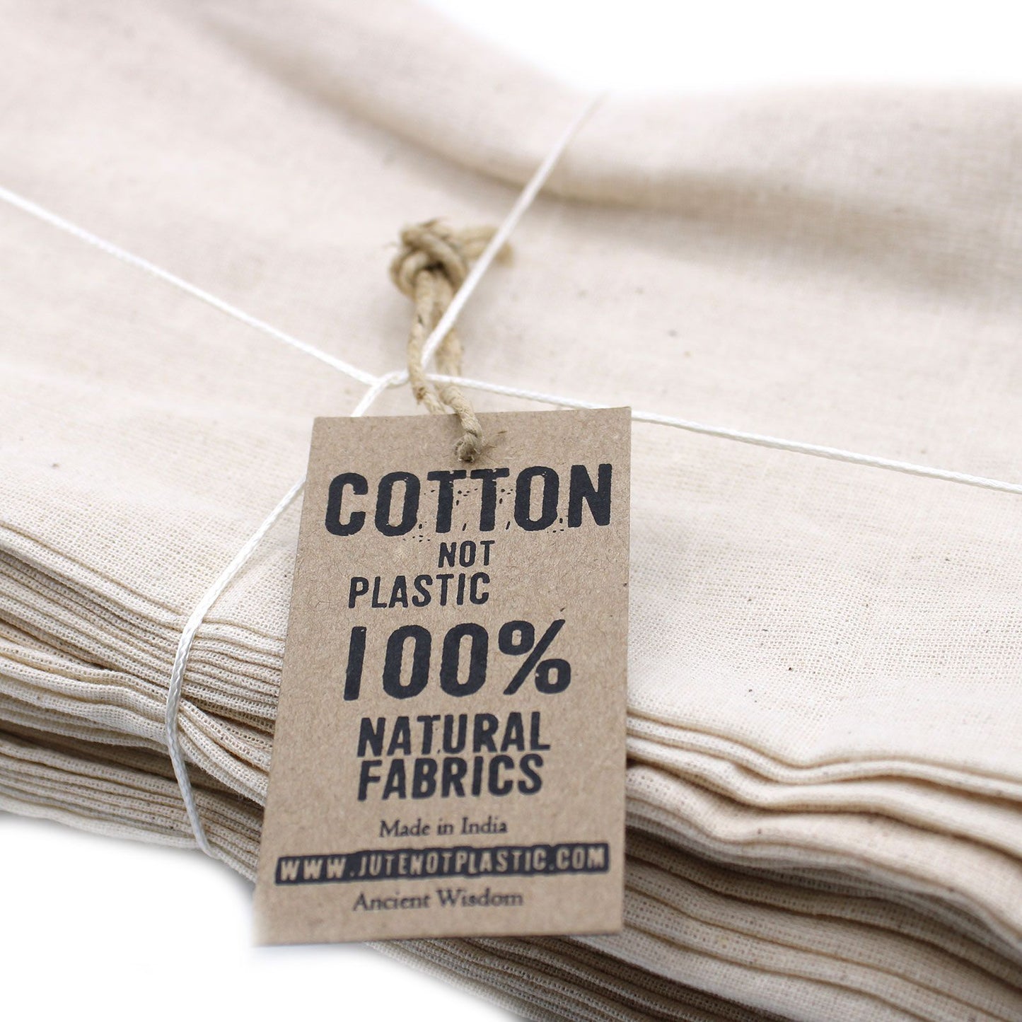 Baumwoll-Hülle für Wärmekissen 37,5 x 14 cm – Naturbelassen & anpassungsfähig