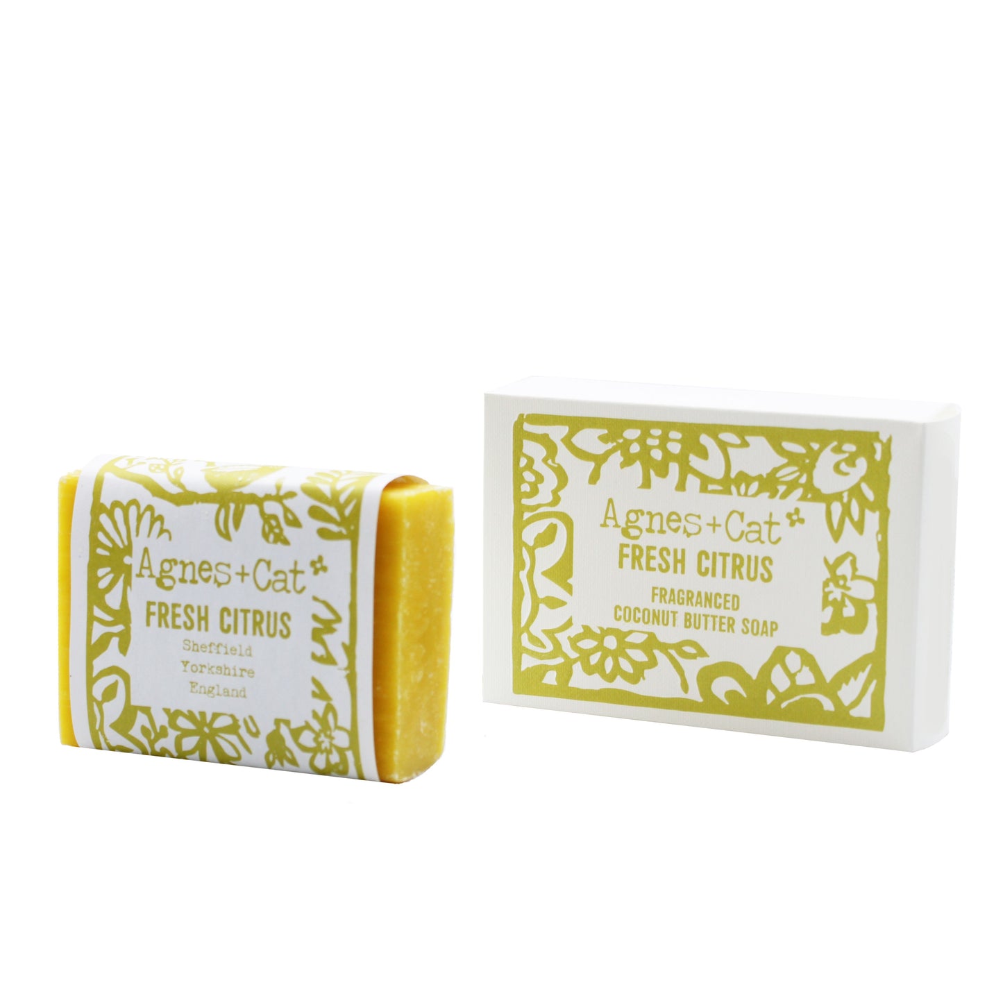 Naturseife Zitrusfrische – Handgemachtes Seifenstück mit belebendem Duft (140g)