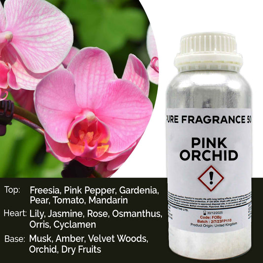Reines Duftöl Pink Orchidee – 500ml für Wohlfühlmomente