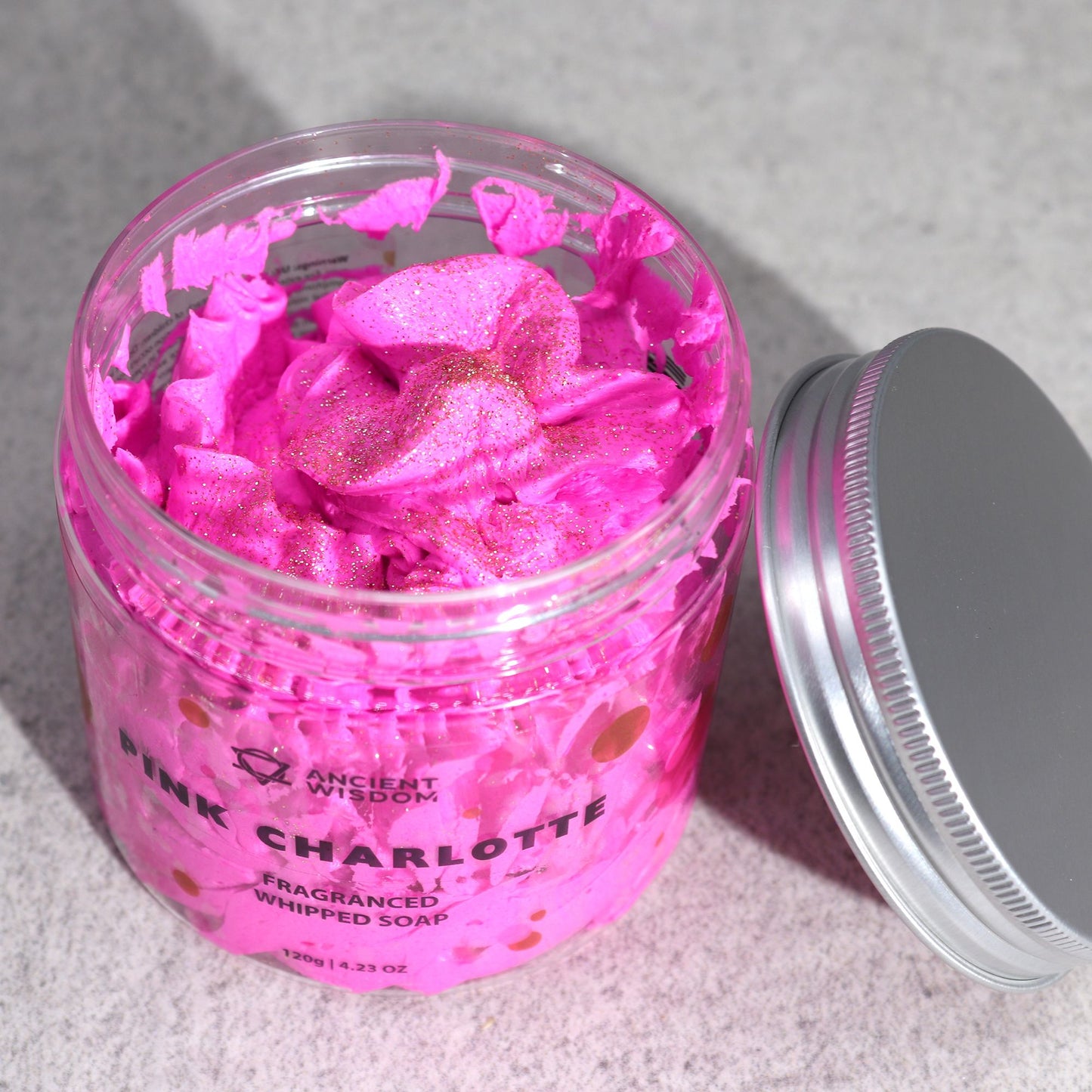 Whipped Cream Seife Pink Charlotte – Sanfte Reinigung mit luxuriöser Textur