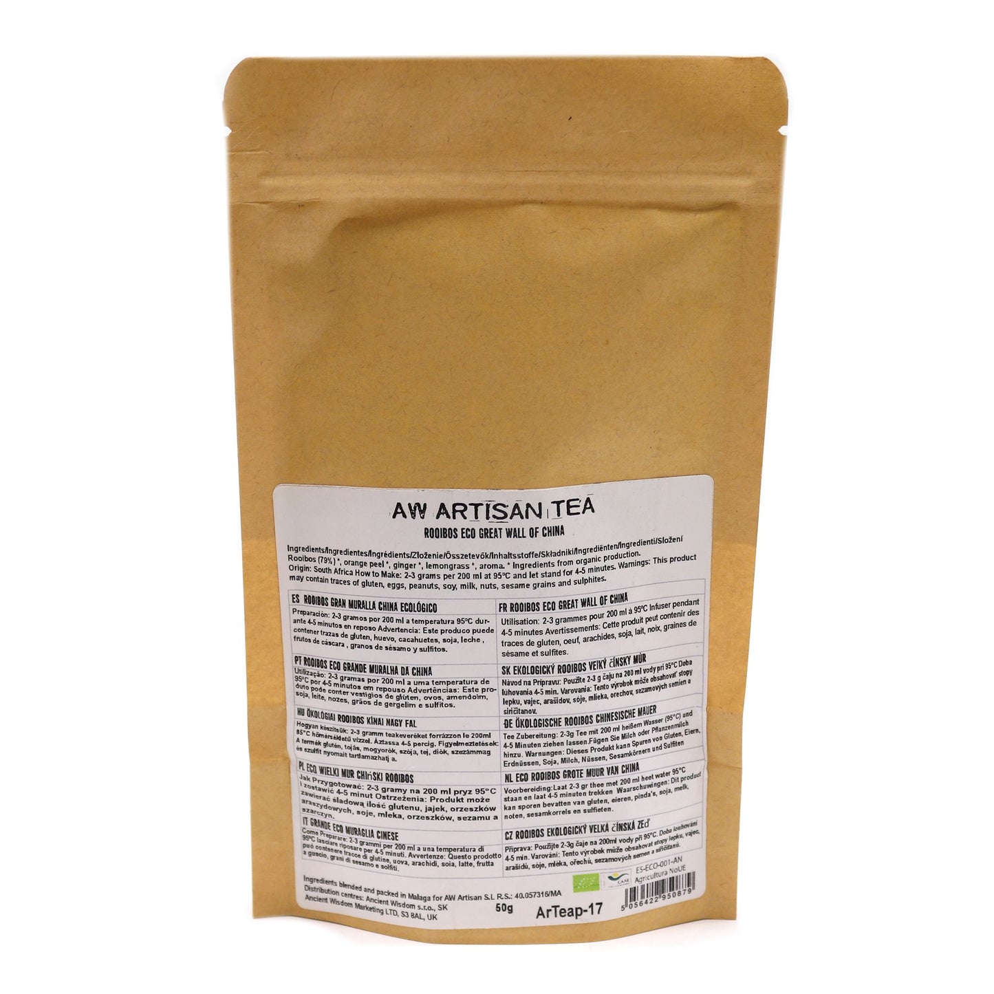 Bio Rooibos Gran Muralla – Orange & Ingwer für wohlige Momente