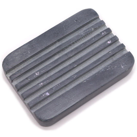 Graue Seifenschale aus Speckstein mit Relief - Handgefertigtes Naturstein-Accessoire