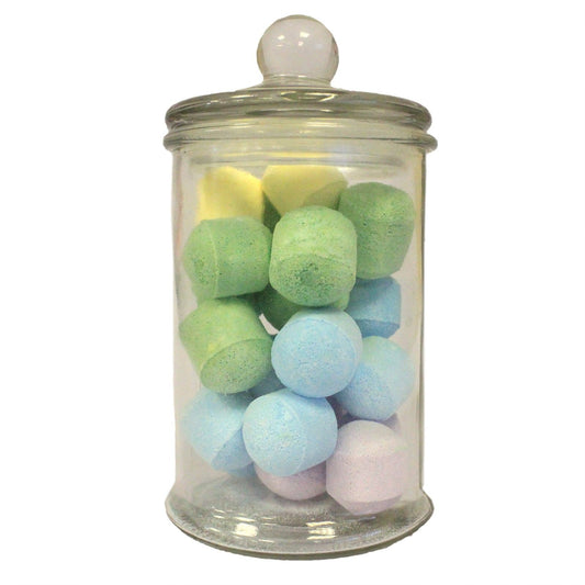 Klassische Glasdose mit Deckel, 620ml - 6 elegante Designs