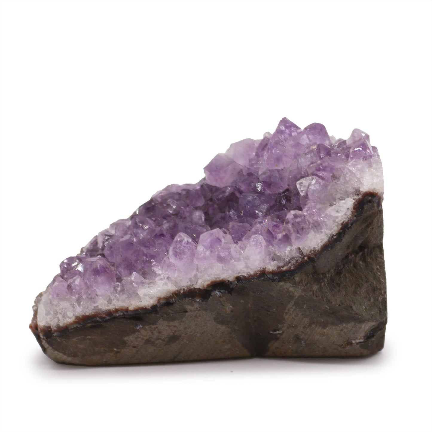 Premium Amethyst-Cluster 7,5-10 cm | Natürlicher Sammlerstein 350-450g