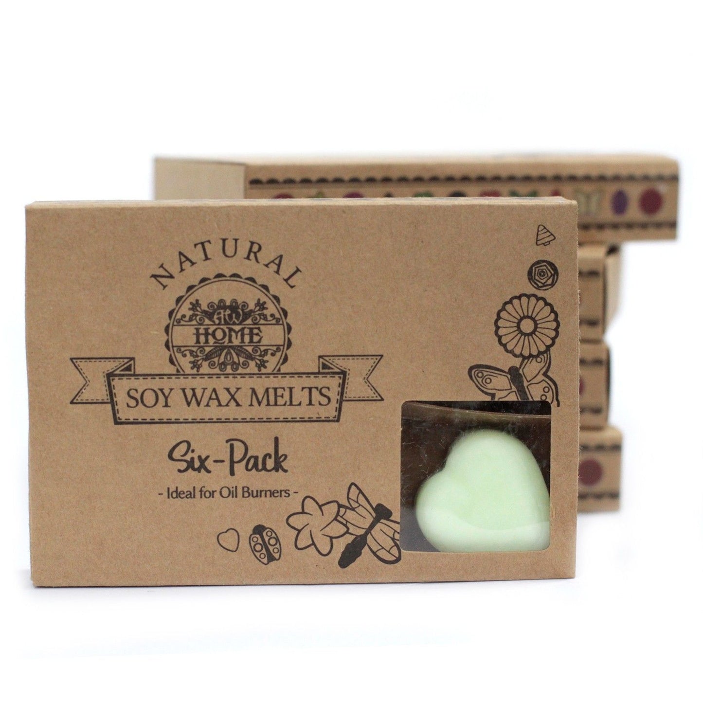 Geschenkset Duftwachs Apfel-Zimt - 6 Stück in Geschenkbox