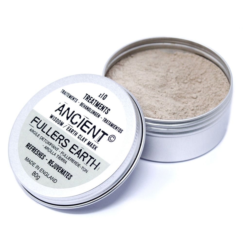 Fuller Earth Tonmaske 100g – Mineralische Tiefenreinigung für Gesicht & Körper