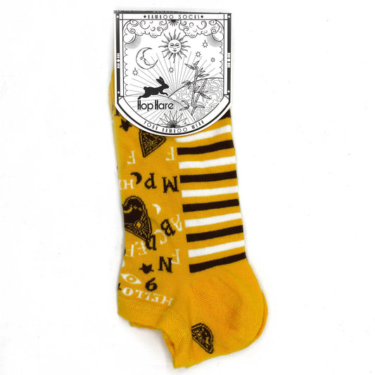 Ouija Board Socken aus Bambusviskose - Mystisches Design