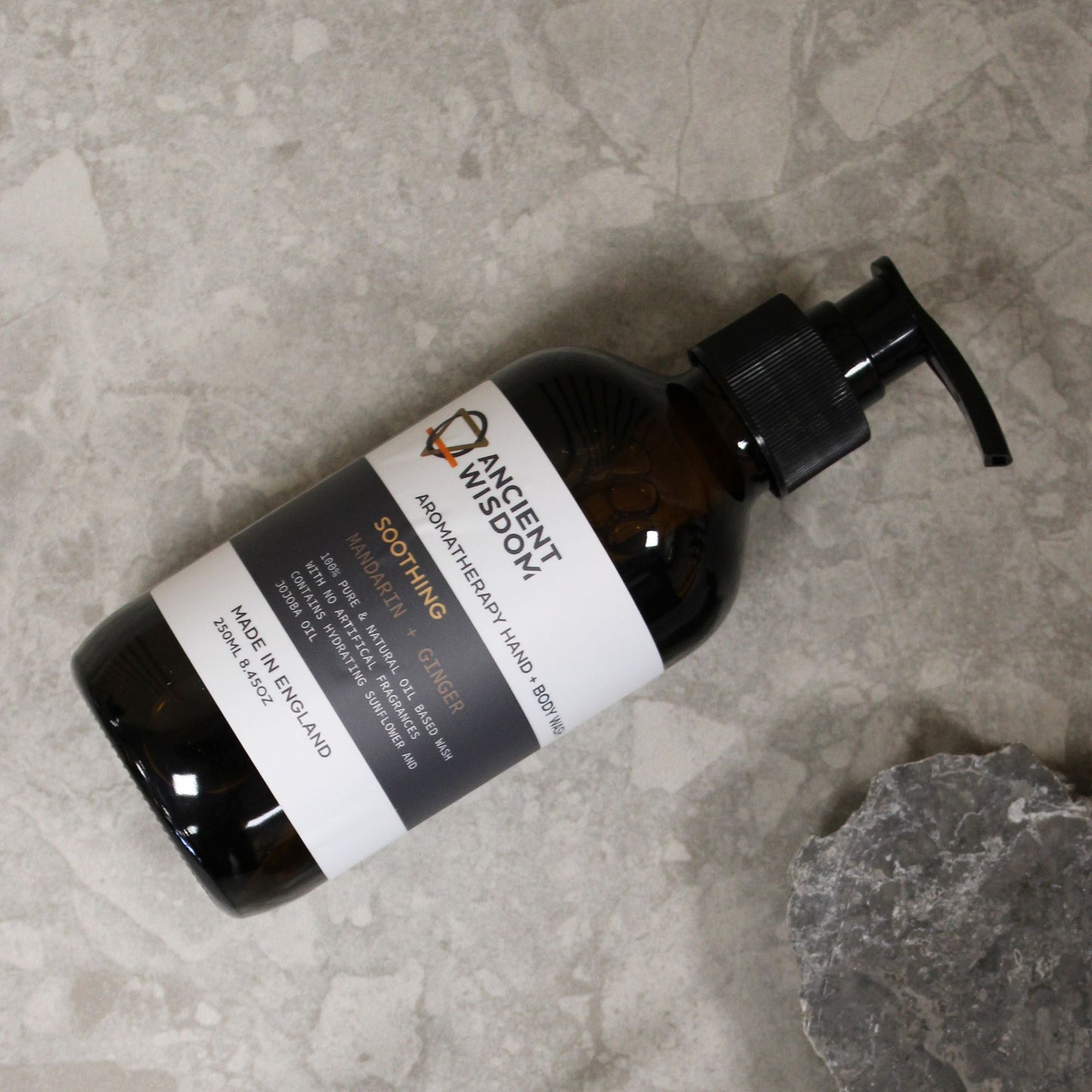 Duschgel Sandelholz & Damaszener Rose – Aromatherapie für Haut & Sinne, 250 ml