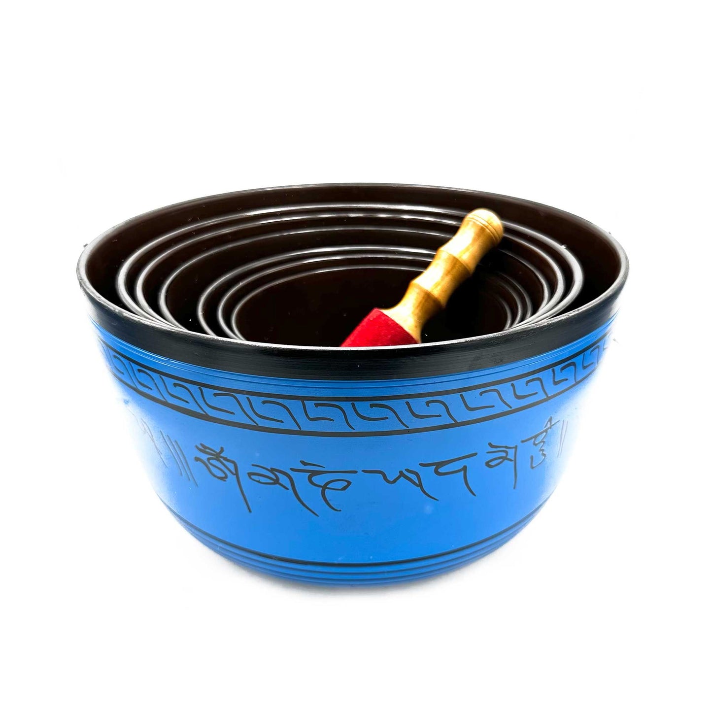 Chakra-Klangschalen Set aus Tibet – 7-teilig (14-22 cm) für Meditation & Energiearbeit