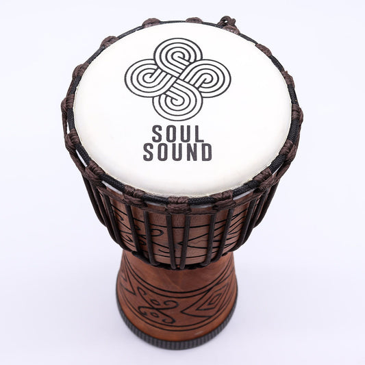 Medium Pro Djembe Trommel - Soul Sound mit tiefem, vollem Klang