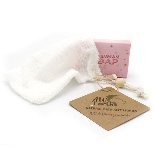 Nature Soap Bag – Natürlicher Peelingbeutel aus Bambus