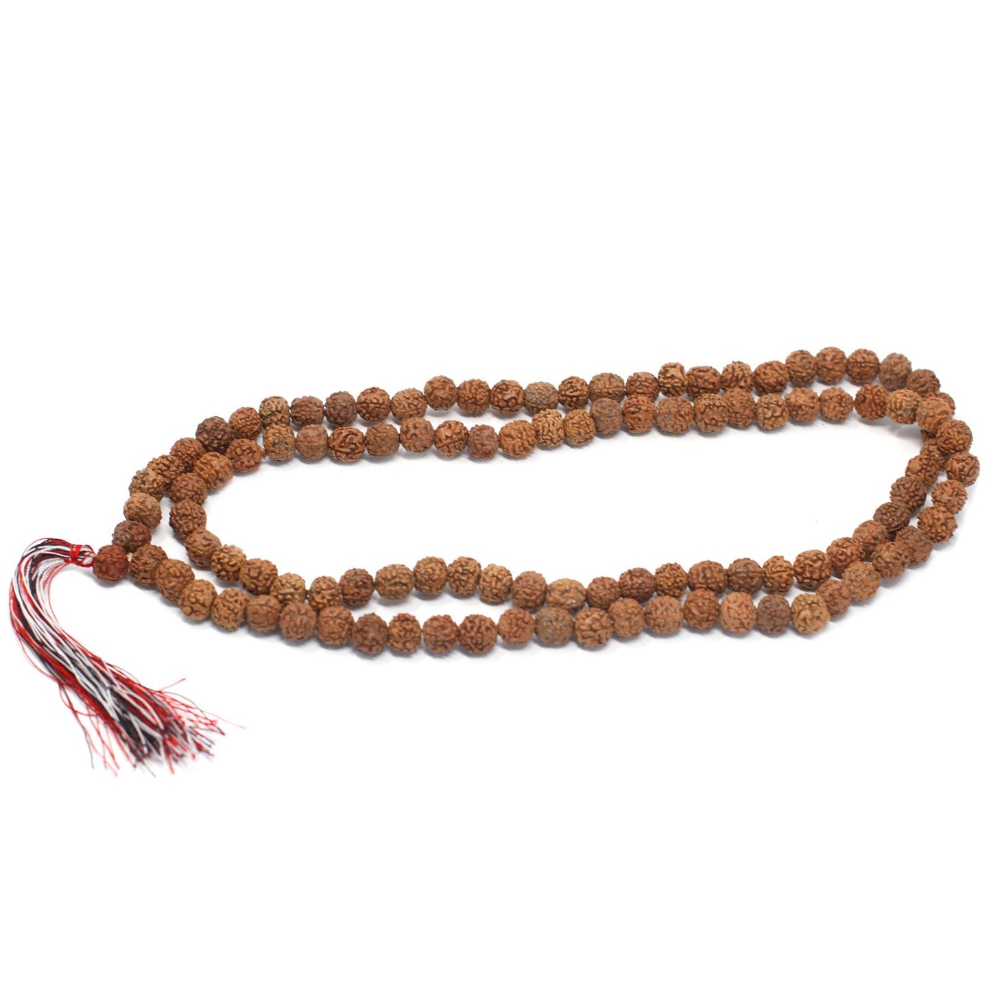 Mala-Kette mit 108 Rudraksha-Perlen – Handgefertigt für Meditation & Achtsamkeit