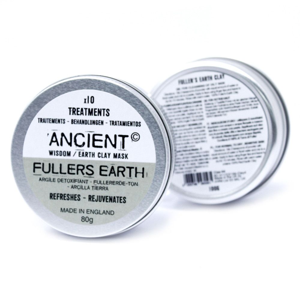 Fuller Earth Tonmaske 100g – Mineralische Tiefenreinigung für Gesicht & Körper