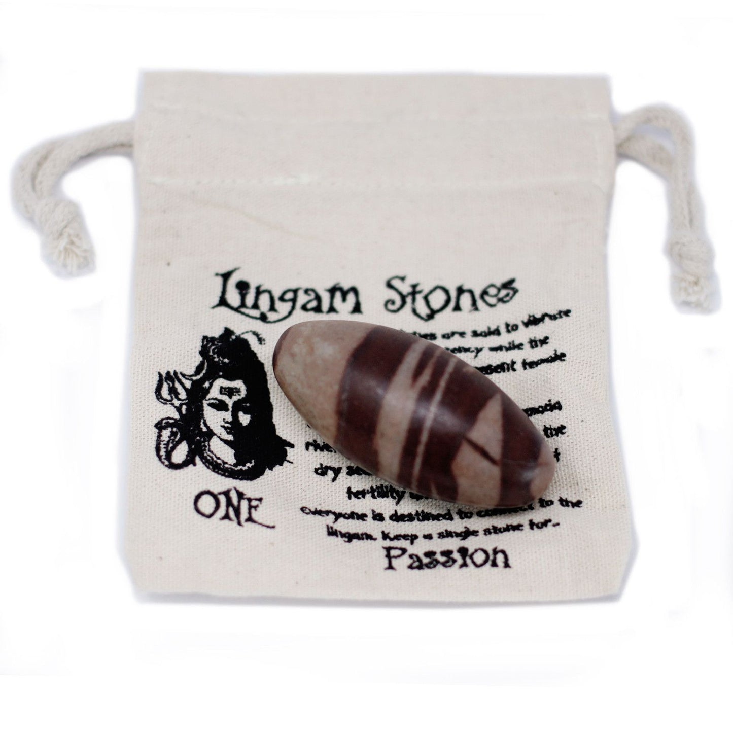 Shiva Lingam Stein aus dem Narmada-Fluss | 7,5 cm | Handpoliertes Unikat