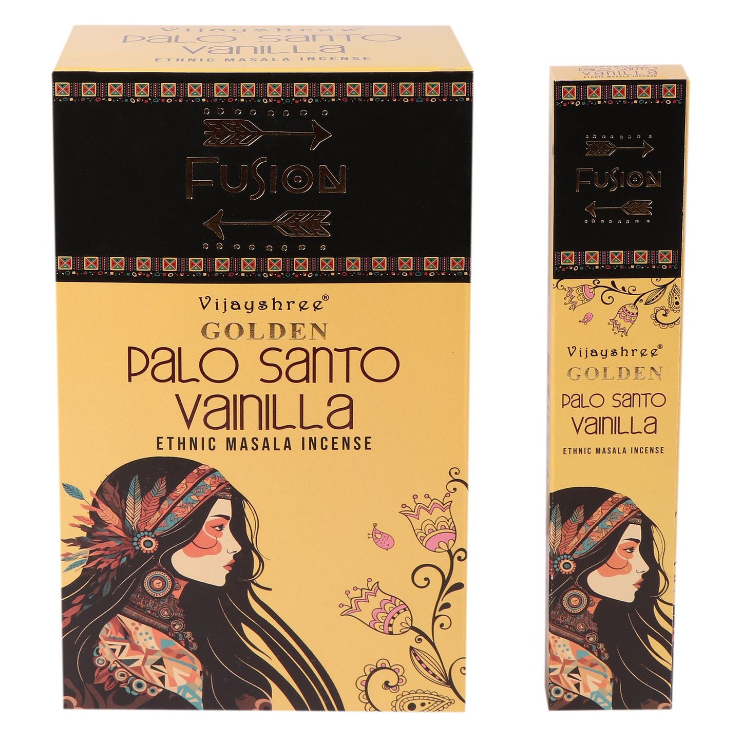 Räuchermischung Goldener Palo Santo mit Vanille – 15g