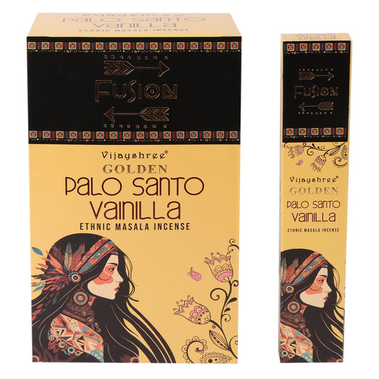 Räuchermischung Goldener Palo Santo mit Vanille – 15g