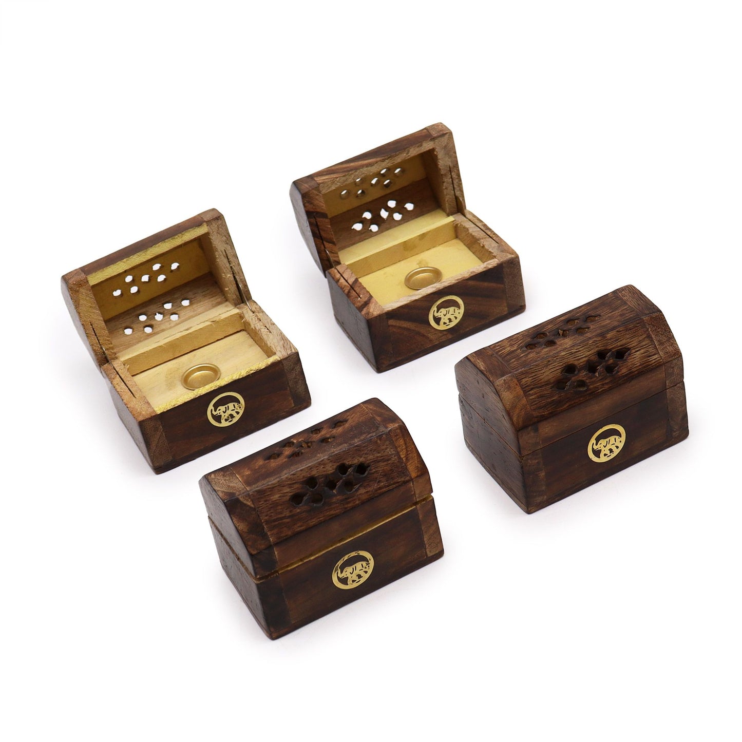 Räucherbox aus Mangoholz – Handgefertigtes Unikat für Aroma & Stil