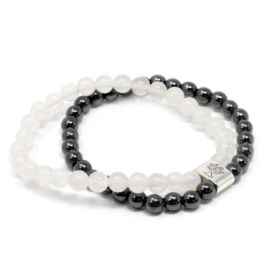 Magnetarmband mit Bergkristall – Stilvolles Edelstein-Armband für Ihr Wohlbefinden
