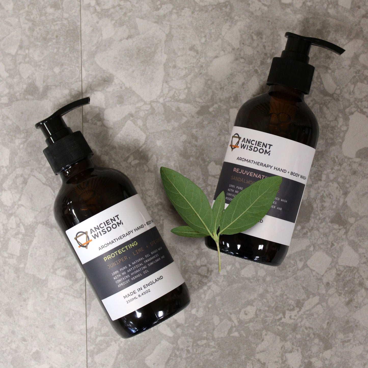 Duschgel Sandelholz & Damaszener Rose – Aromatherapie für Haut & Sinne, 250 ml