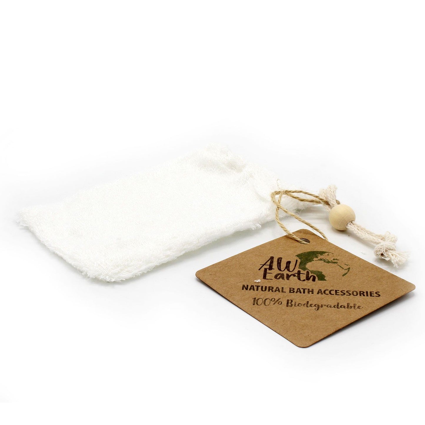 Nature Soap Bag – Natürlicher Peelingbeutel aus Bambus