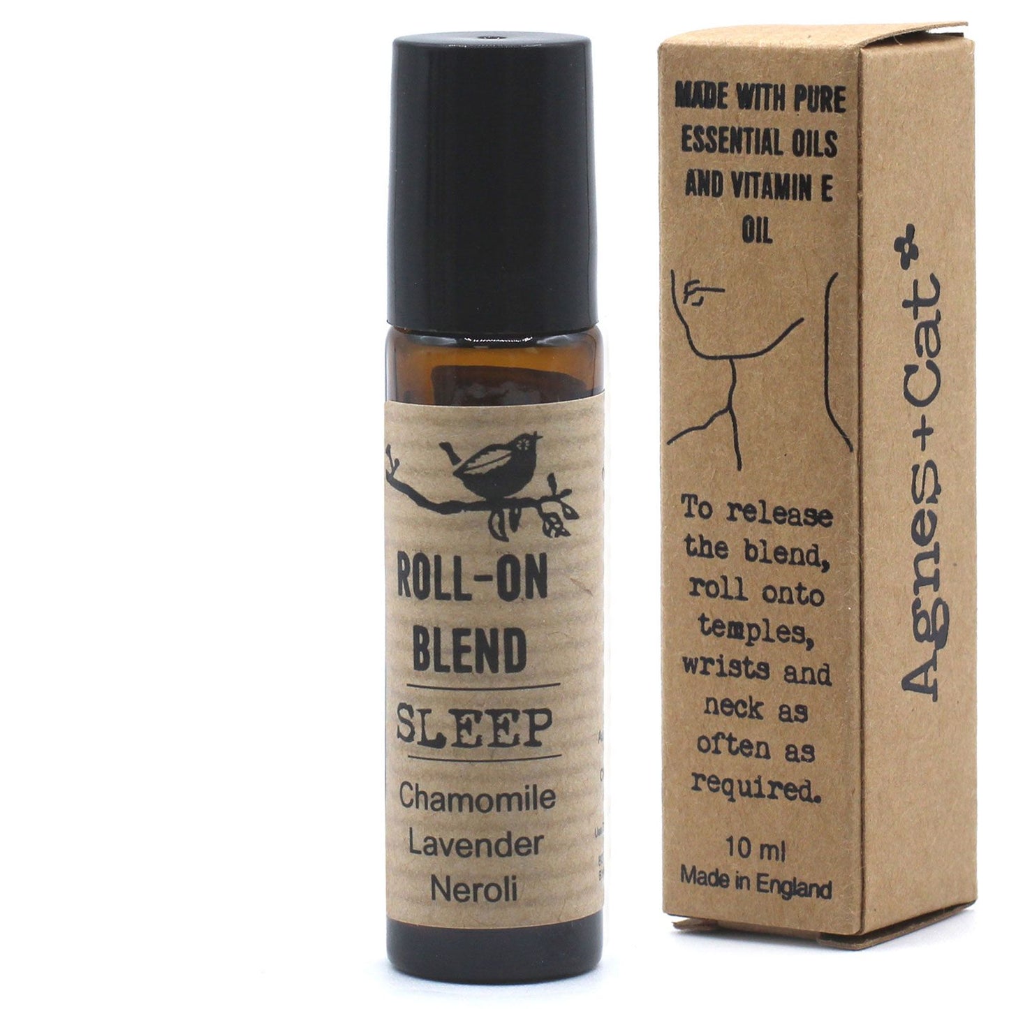 Ruhe & Träume Aromatherapie Roll-On – Natürliche Einschlafhilfe mit Kamille & Lavendel