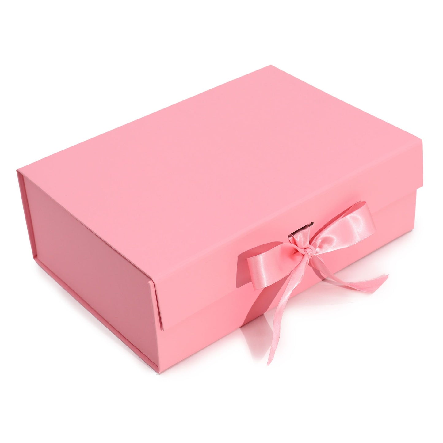 Faltbare Geschenkbox in Zartrosa – Elegant & platzsparend