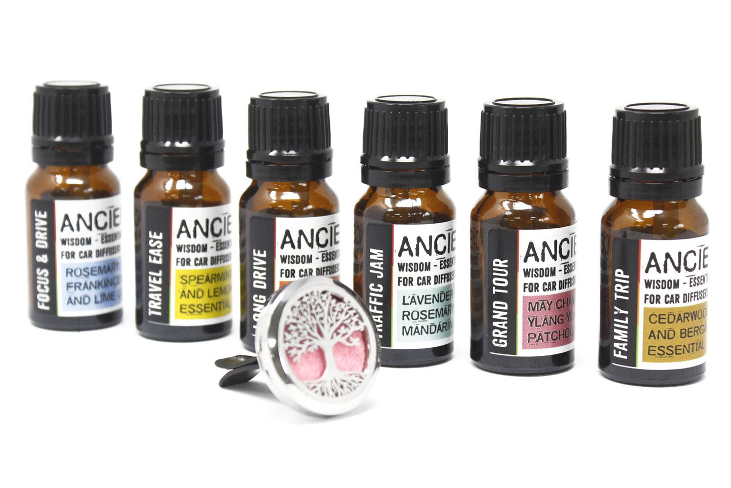 Natürliches Auto-Aromaöl Zedernholz & Bergamotte 10ml