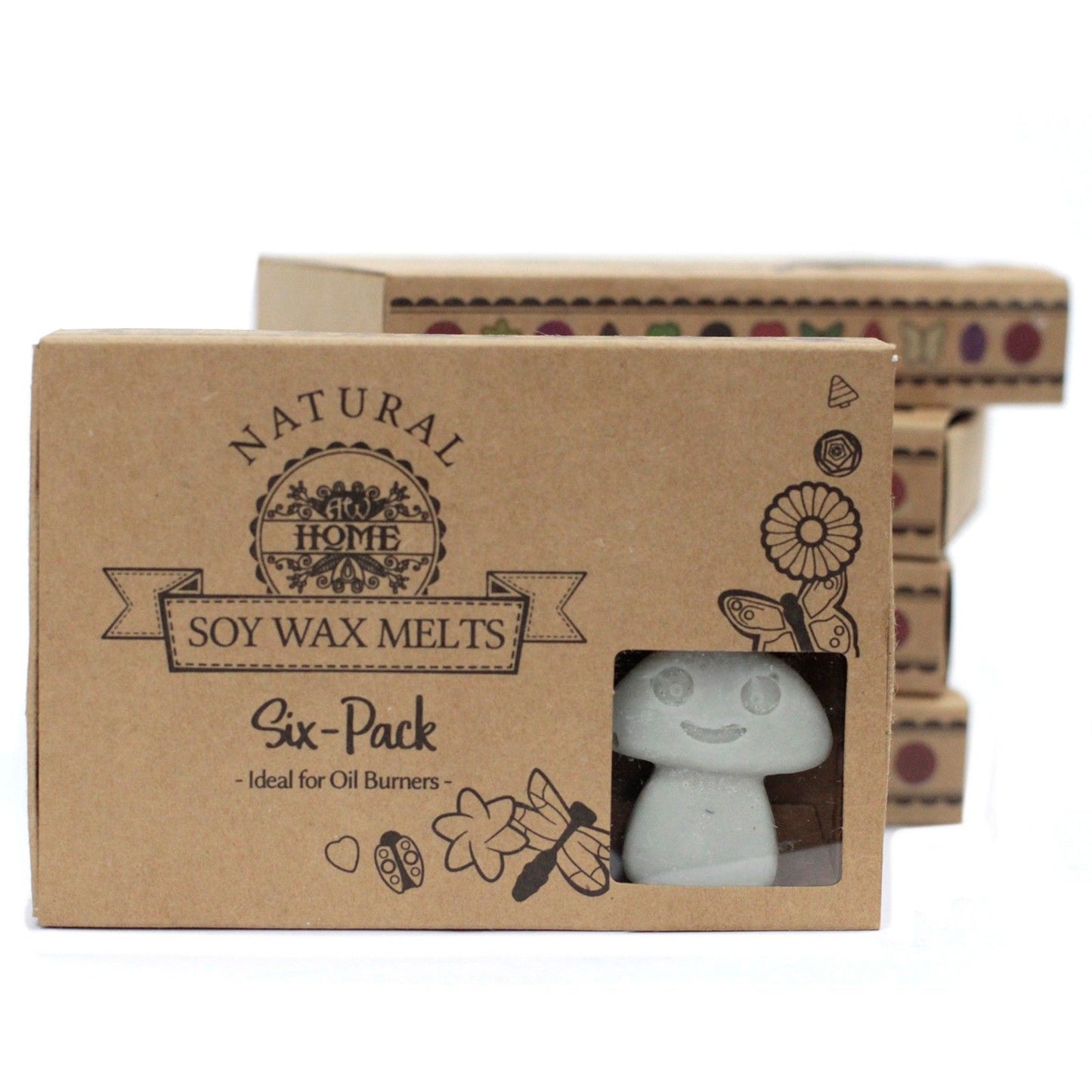Duftwachs-Set 'Dunkles Patchouli' – 6 Stück im edlen Geschenkkarton
