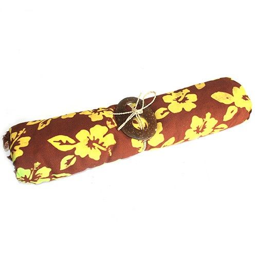 Bali Sarong-Set 'Orchidee' (4 Stück) – Handbemalt aus Rayon, 155x120 cm