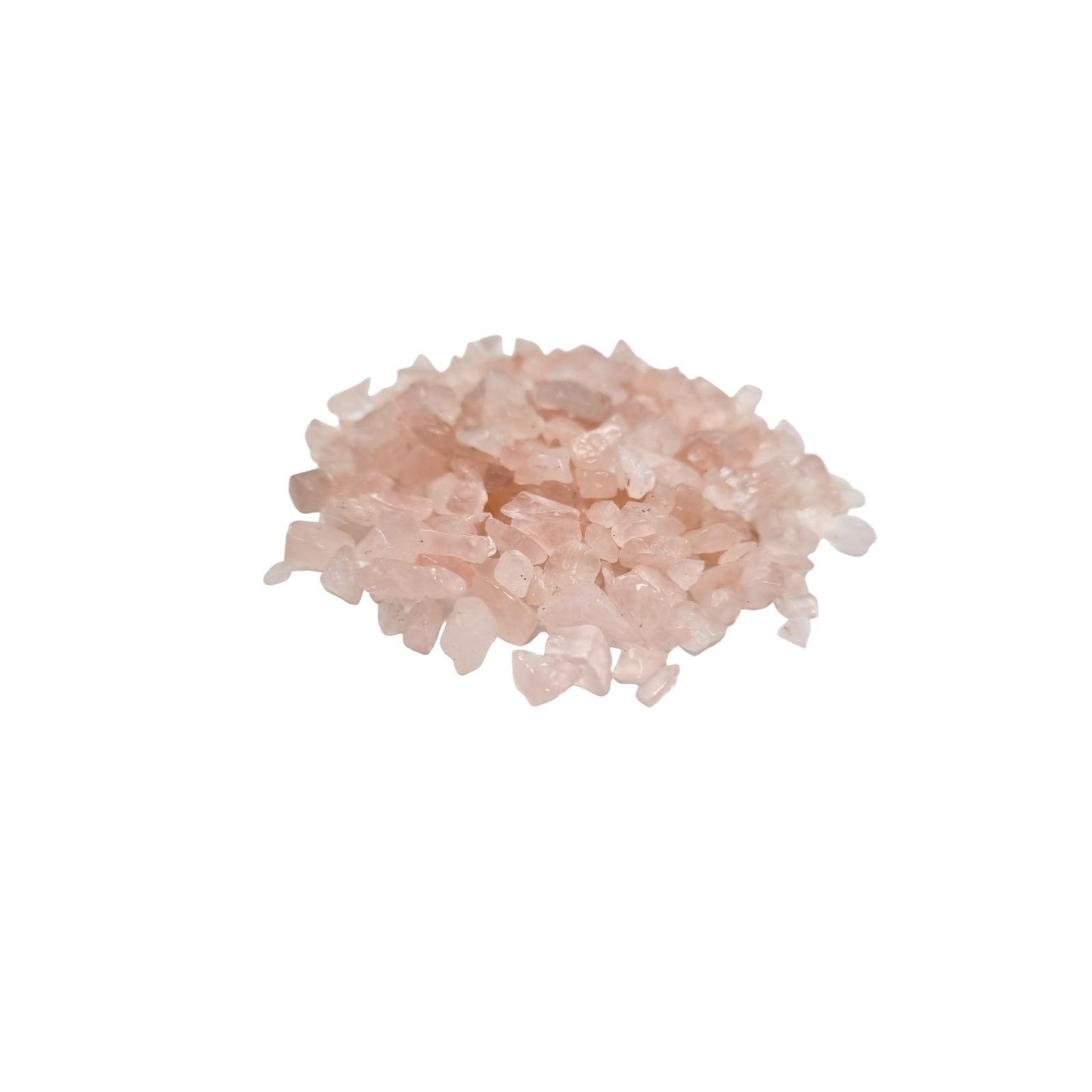 Natürliche Rosenquarz-Chips im 1kg Sparpaket – Dekorative Edelsteine für DIY & Deko