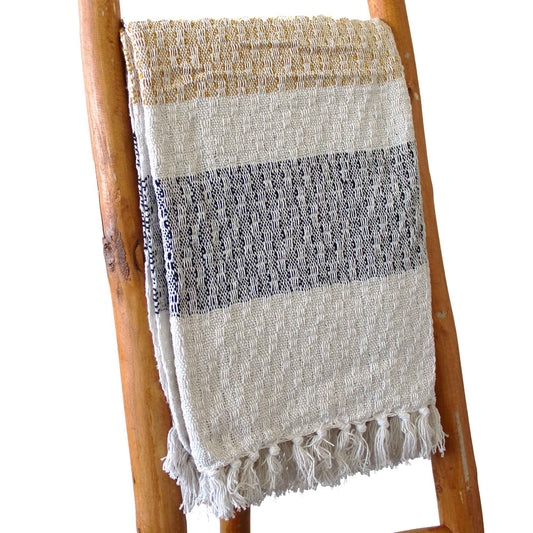 Mellow Mattala Baumwolldecke 125x150 cm – Boho-Chic für Ihr Zuhause