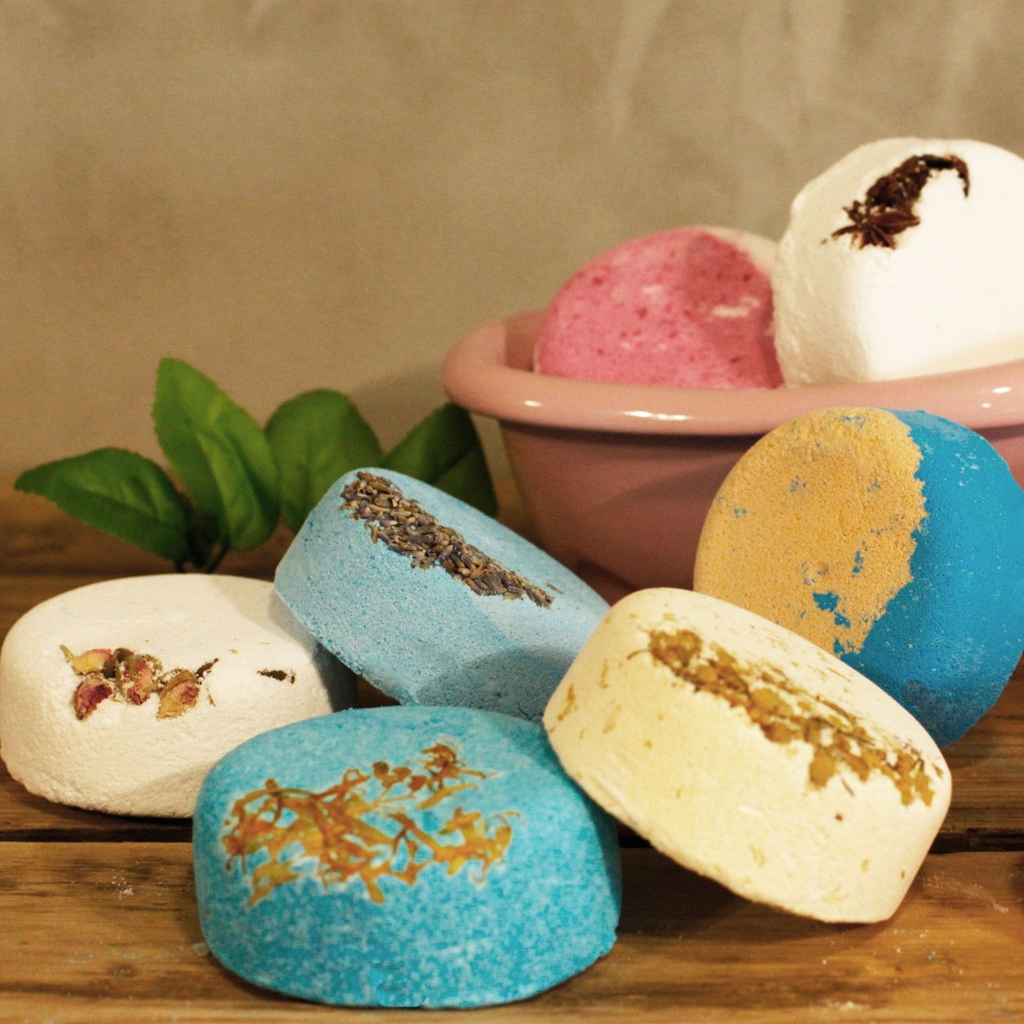 Floral Fizz Badebombe - Frische Zitrone & Limette