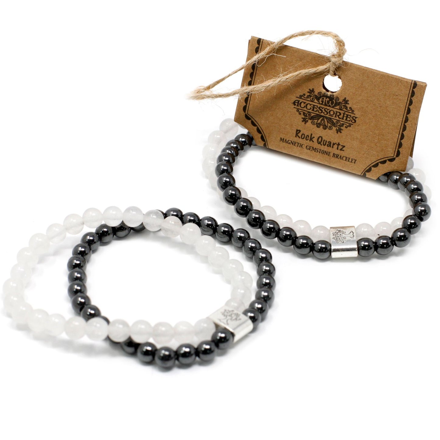 Magnetarmband mit Bergkristall – Stilvolles Edelstein-Armband für Ihr Wohlbefinden
