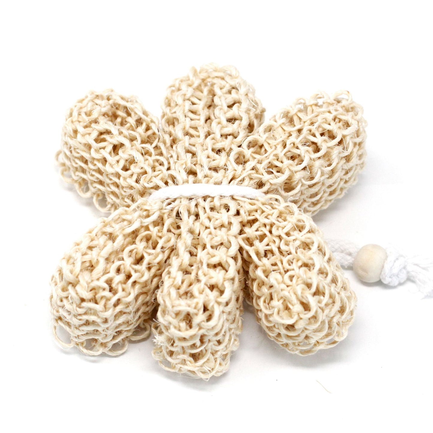 Natürlicher Peeling-Schwamm aus Sisal & Baumwolle – Sanftes Hauterlebnis