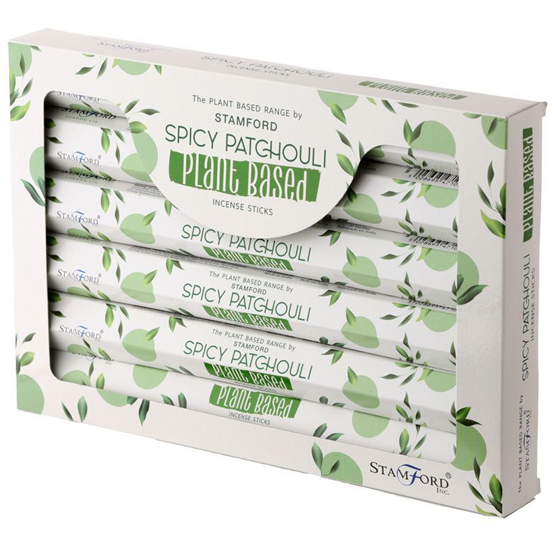 Natürliche Räucherstäbchen Spicy Patchouli - Handgerollte Duftspitzen