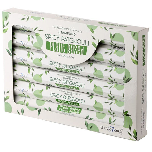 Natürliche Räucherstäbchen Spicy Patchouli - Handgerollte Duftspitzen